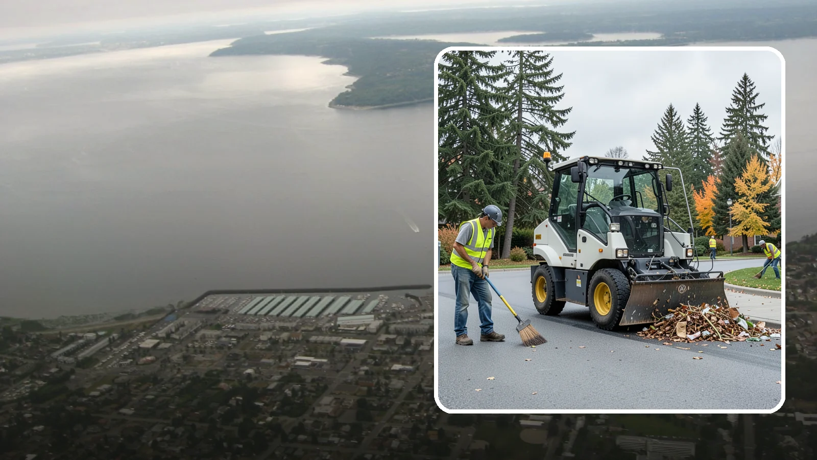 Litter & Grounds Policing in Des Moines, King County, WA - Routine litter policing keeps building entries, plazas, and surrounding grounds clean and orderly.