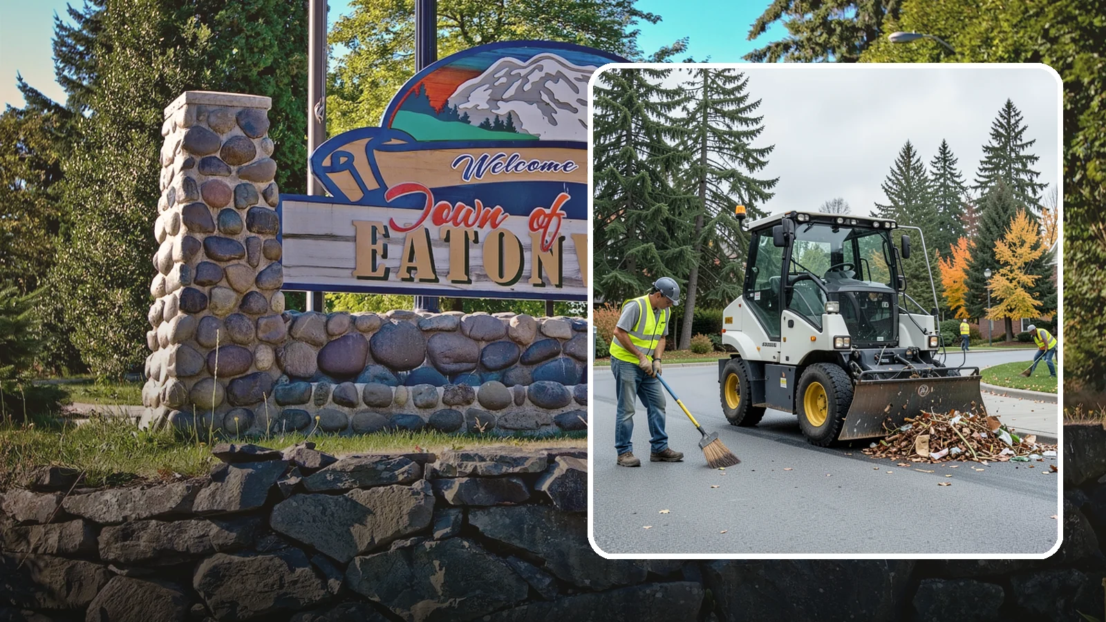 Litter & Grounds Policing in Eatonville, Pierce County, WA - Routine litter policing keeps building entries, plazas, and surrounding grounds clean and orderly.