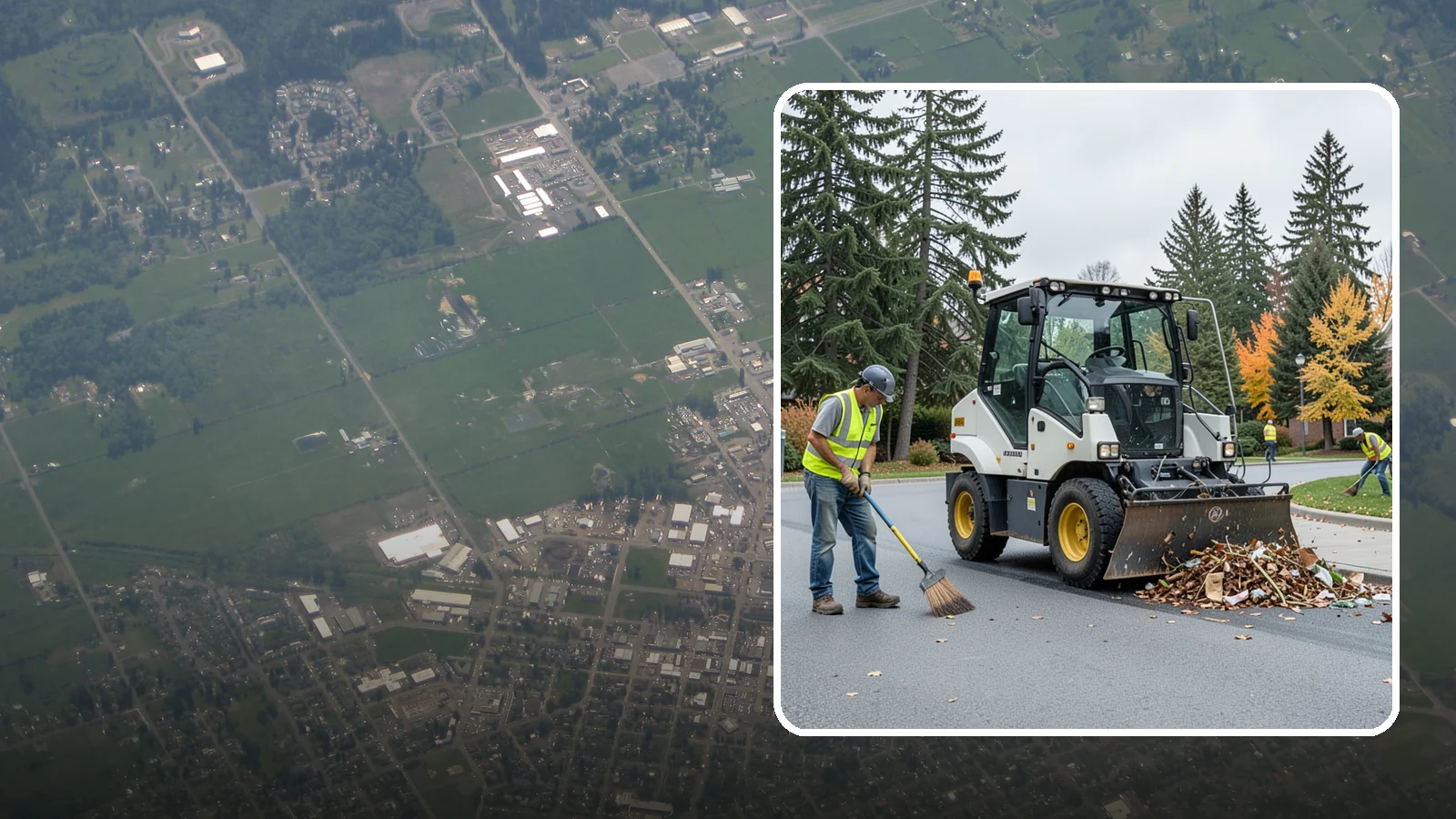 Litter & Grounds Policing in Enumclaw, King County, WA - Routine litter policing keeps building entries, plazas, and surrounding grounds clean and orderly.