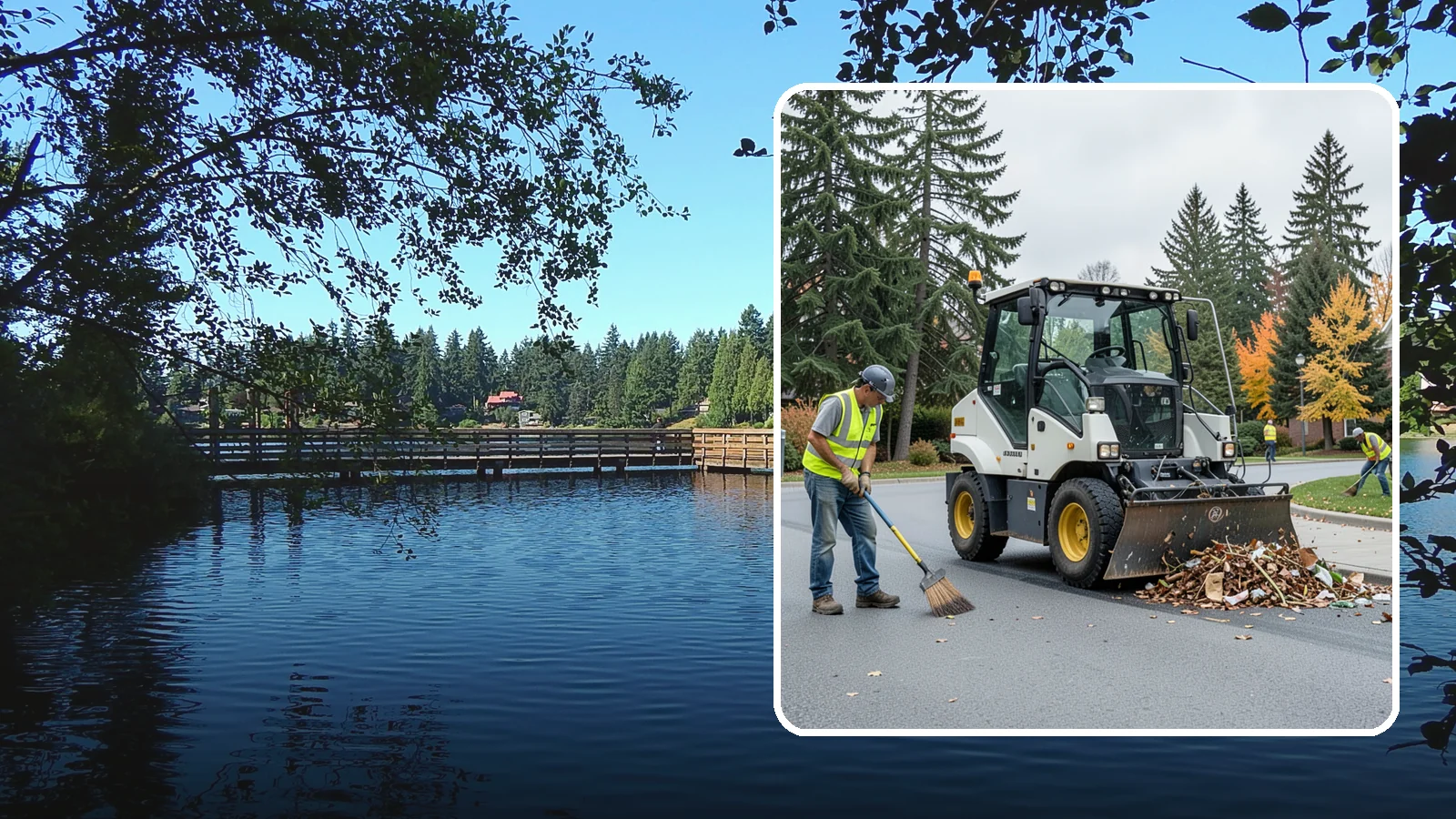 Litter & Grounds Policing in Federal Way, King County, WA - Routine litter policing keeps building entries, plazas, and surrounding grounds clean and orderly.