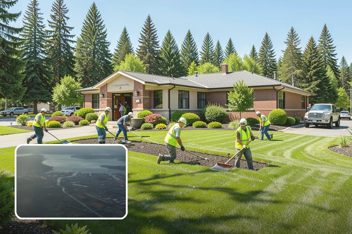 Litter & Grounds Policing in Fife, Pierce County, WA - Consistently clean entries and public plazas