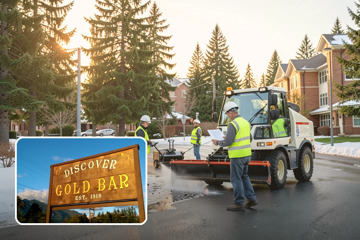 Litter & Grounds Policing in Gold Bar, Snohomish County, WA - Consistently clean entries and public plazas