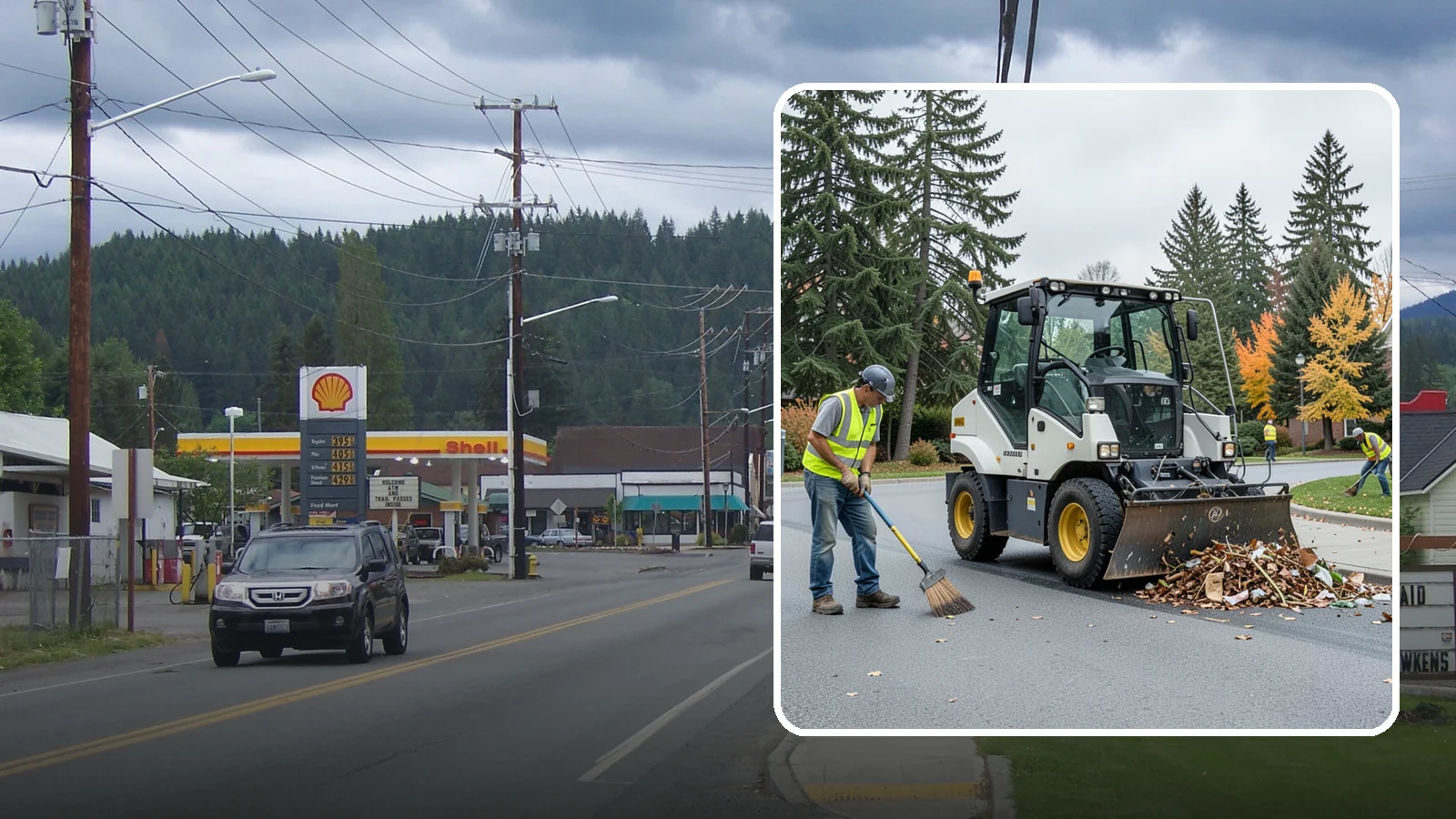 Litter & Grounds Policing in Granite Falls, Snohomish County, WA - Routine litter policing keeps building entries, plazas, and surrounding grounds clean and orderly.
