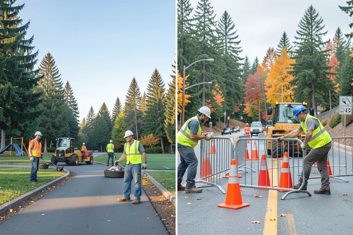 Litter & Grounds Policing in Hamilton, Skagit County, WA - Define the policing route and receptacle locations