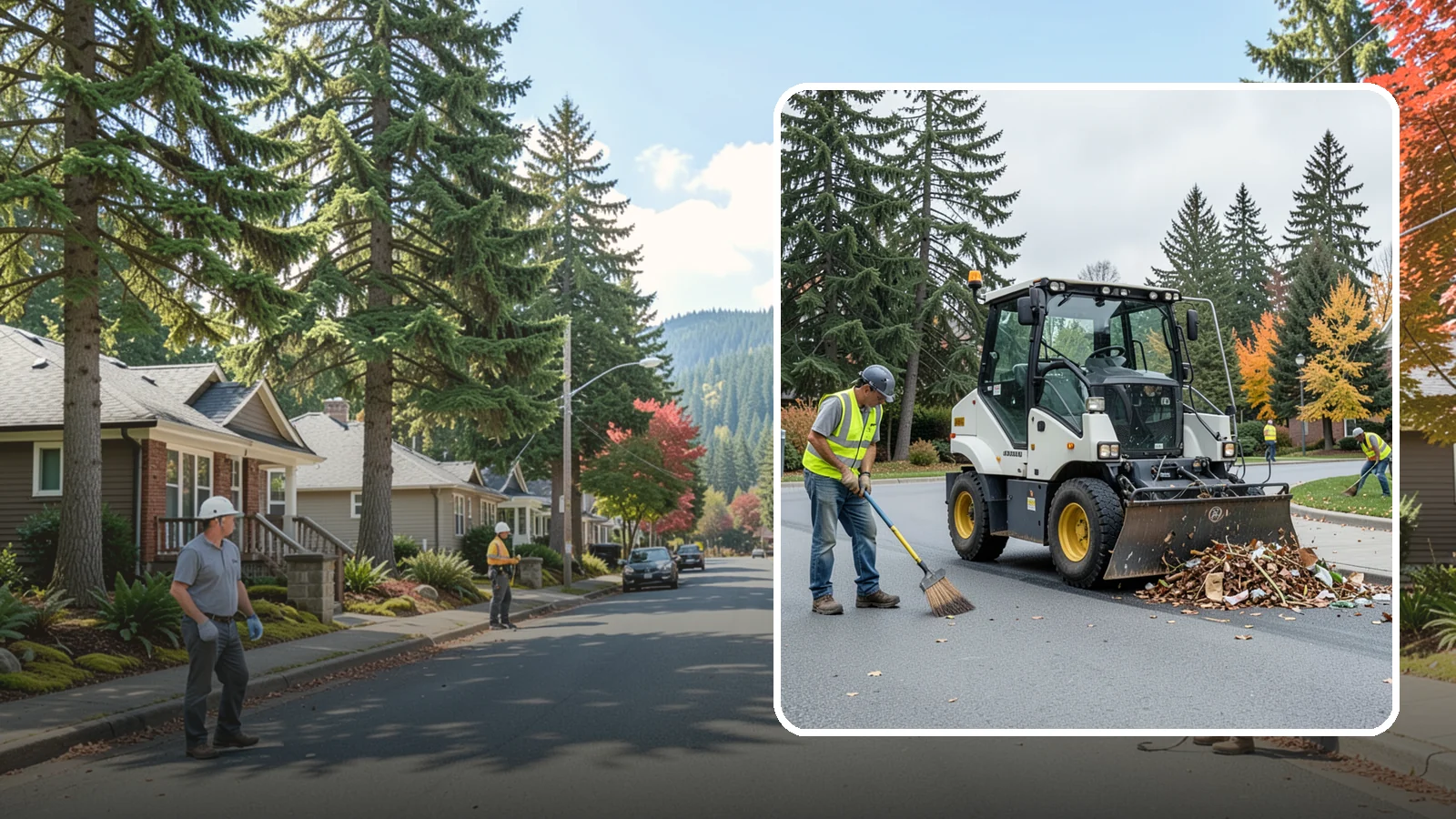 Litter & Grounds Policing in Hunts Point, King County, WA - Routine litter policing keeps building entries, plazas, and surrounding grounds clean and orderly.