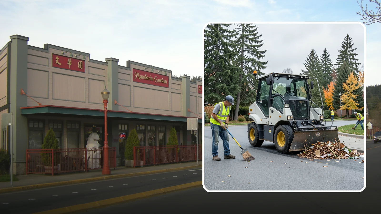 Litter & Grounds Policing in Issaquah, King County, WA - Routine litter policing keeps building entries, plazas, and surrounding grounds clean and orderly.