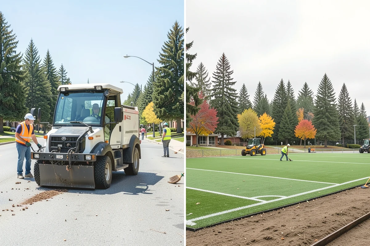 Litter & Grounds Policing in La Conner, Skagit County, WA - Define the policing route and receptacle locations