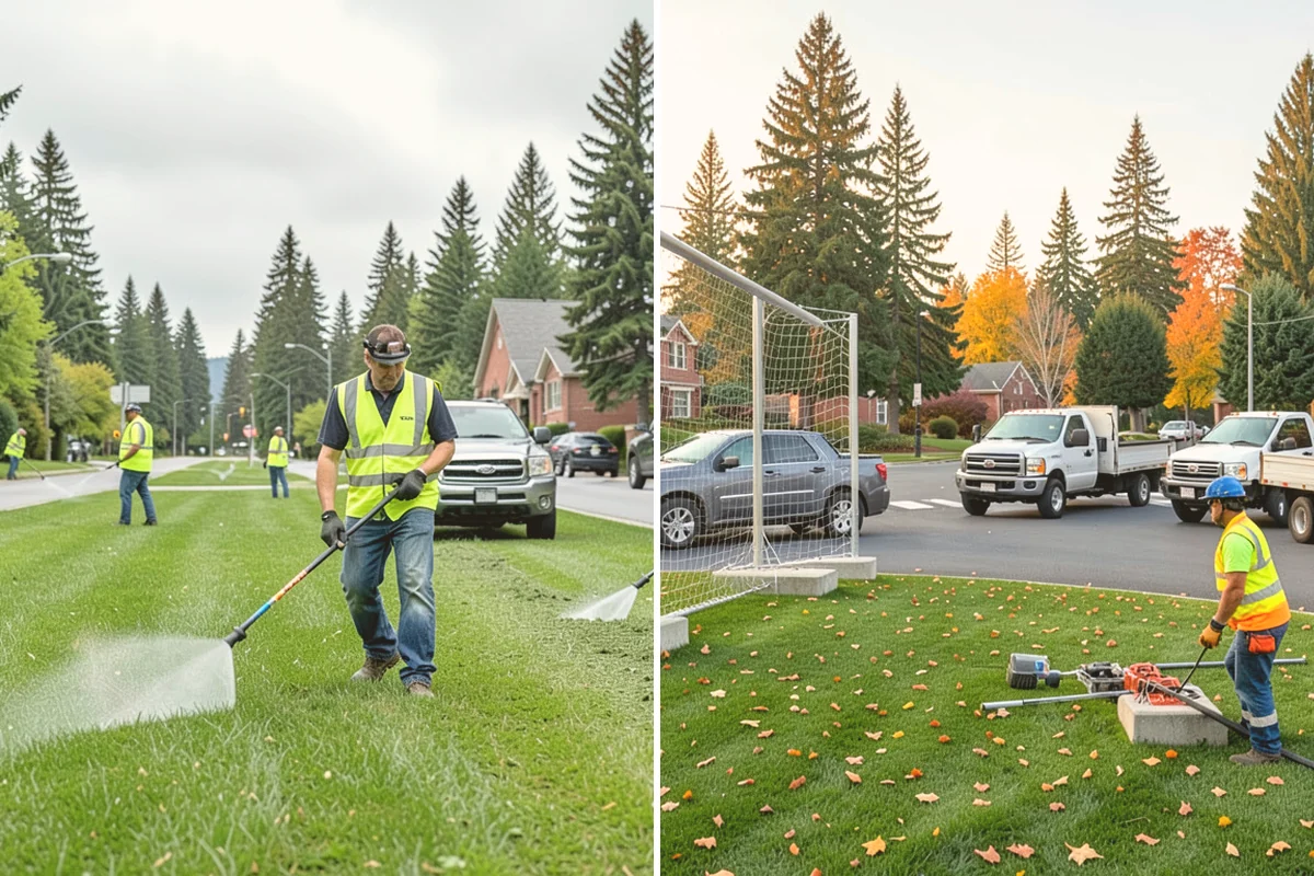 Litter & Grounds Policing in Langley, Island County, WA - Define the policing route and receptacle locations