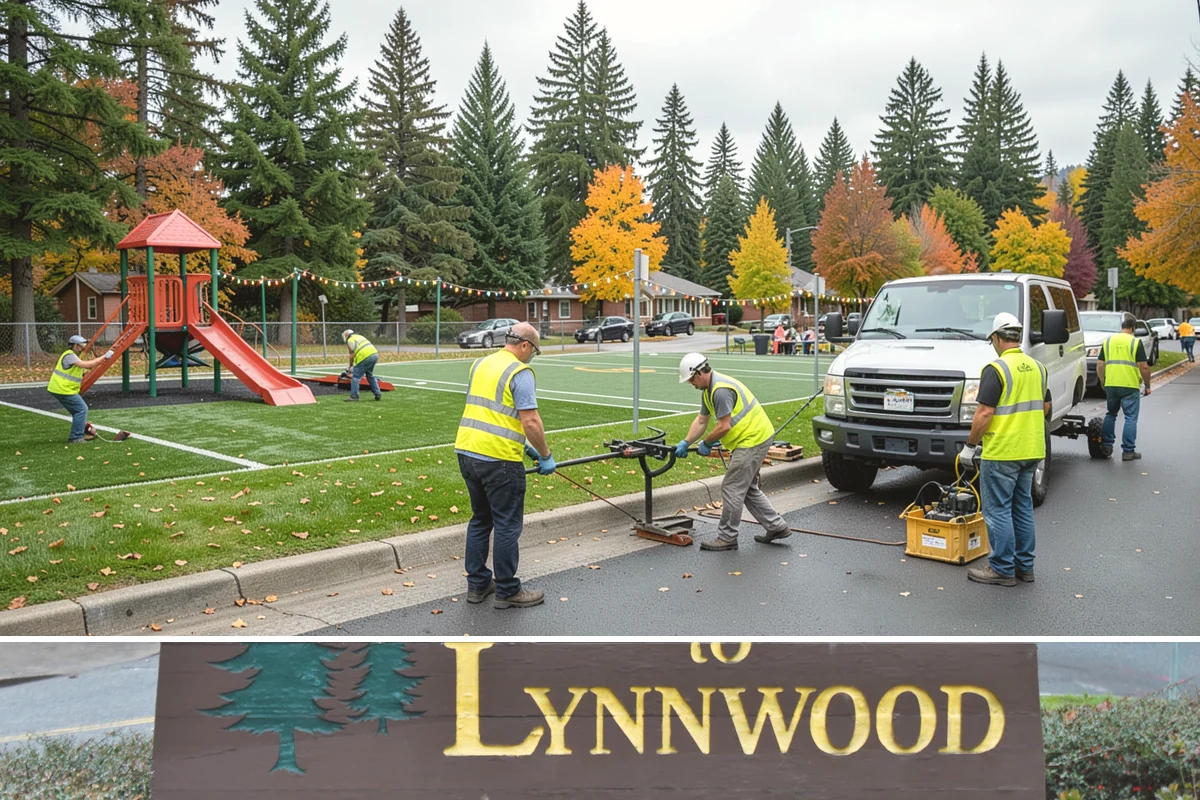 Litter & Grounds Policing in Lynnwood, Snohomish County, WA - Windblown debris and leaf litter peak in fall, while event traffic drives higher volumes through summer.