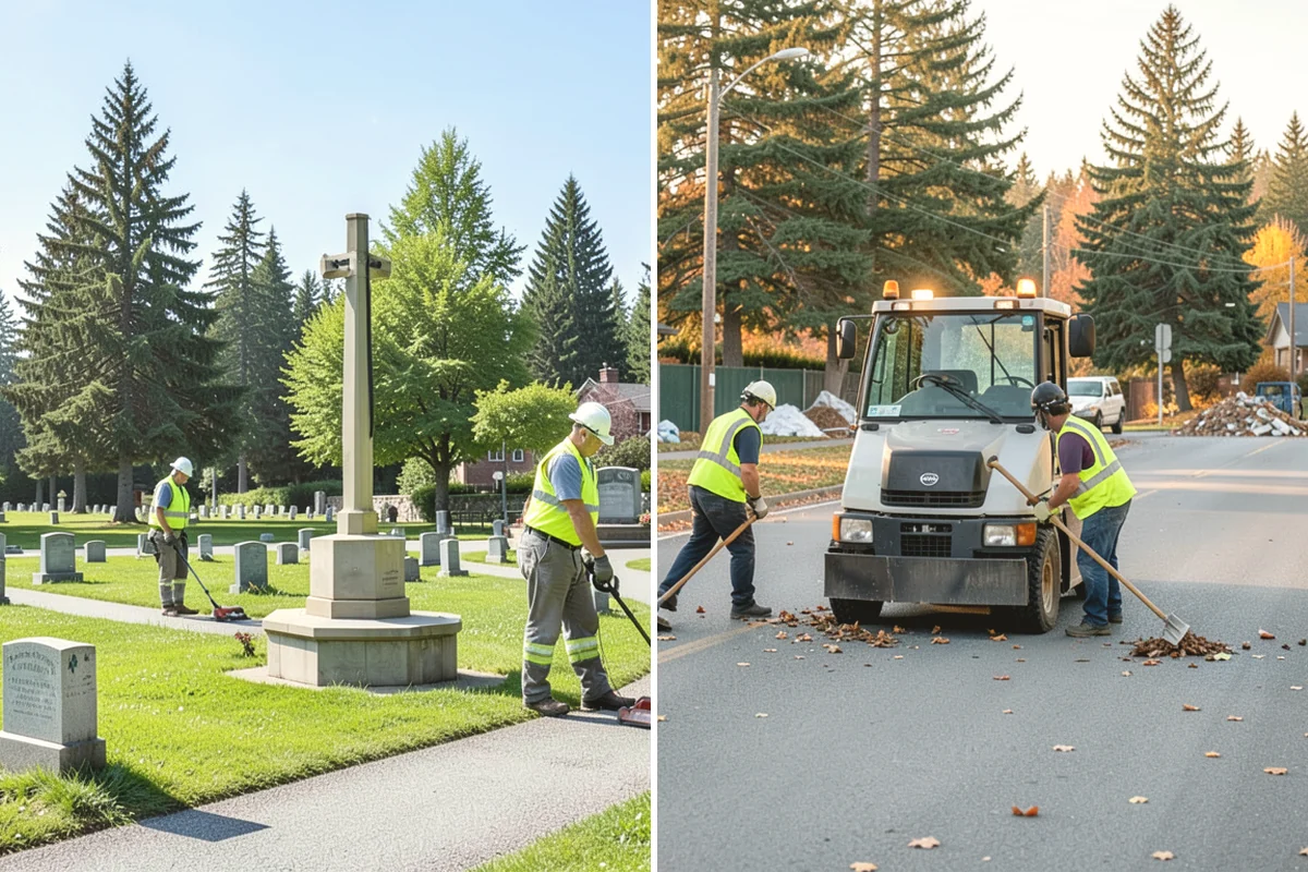 Litter & Grounds Policing in Mercer Island, King County, WA - Define the policing route and receptacle locations