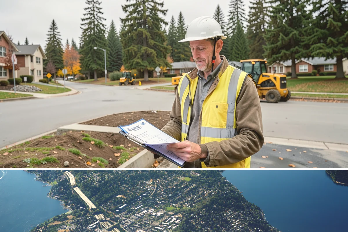 Litter & Grounds Policing in Mercer Island, King County, WA - Windblown debris and leaf litter peak in fall, while event traffic drives higher volumes through summer.