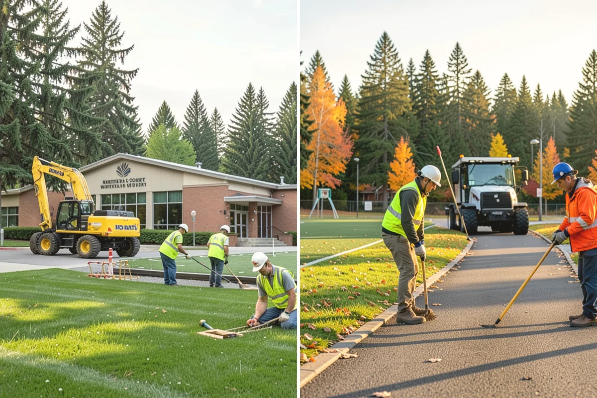 Litter & Grounds Policing in Mill Creek, Snohomish County, WA - Define the policing route and receptacle locations