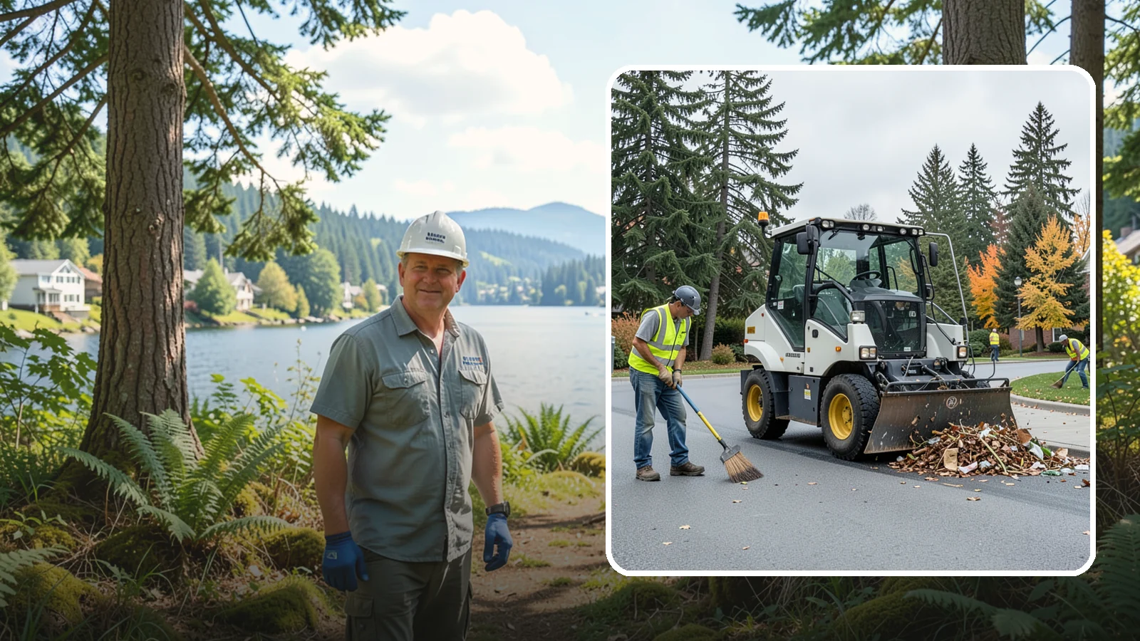 Litter & Grounds Policing in Milton, King County, WA - Routine litter policing keeps building entries, plazas, and surrounding grounds clean and orderly.