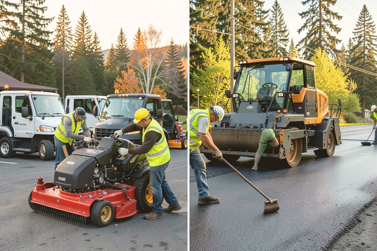 Litter & Grounds Policing in Milton, King County, WA - Define the policing route and receptacle locations