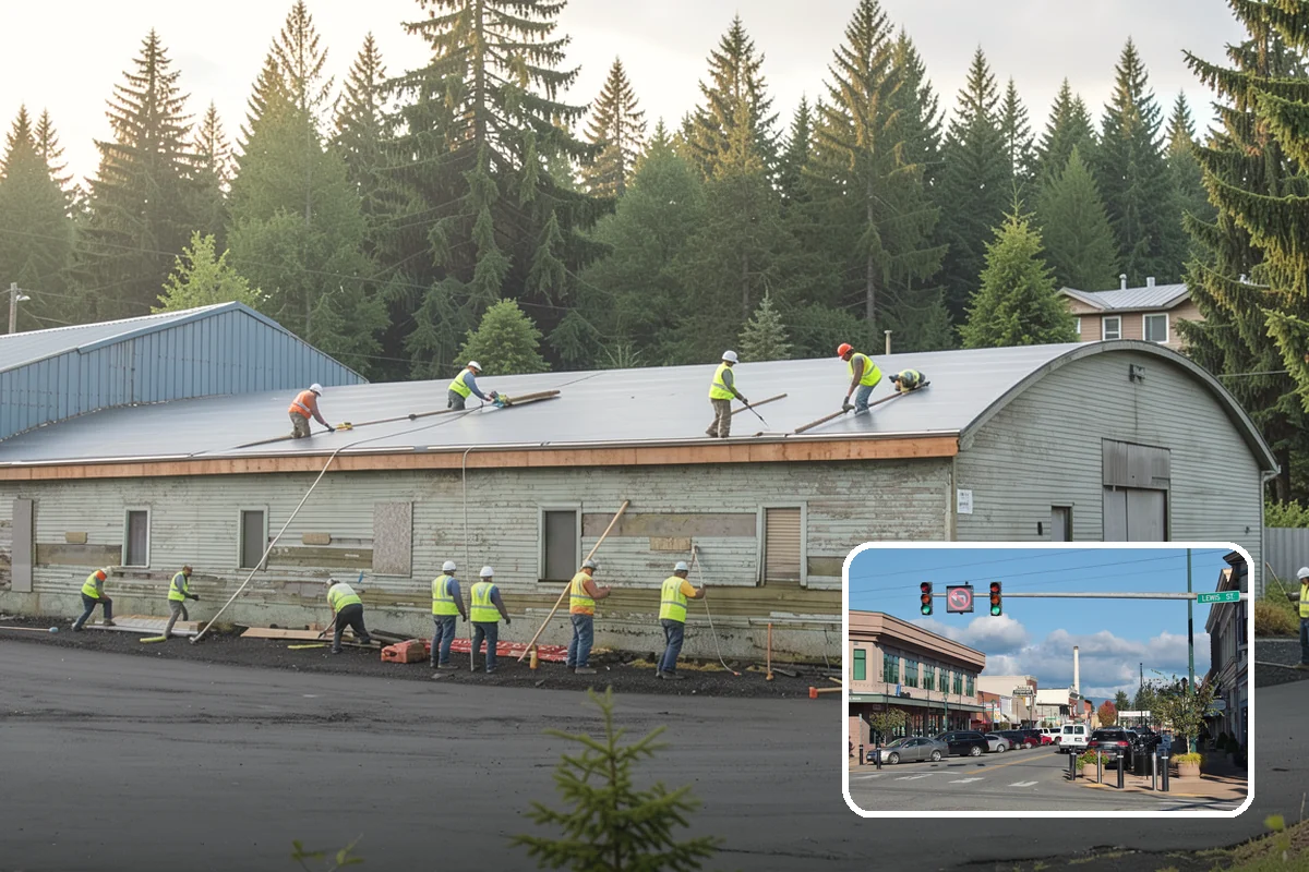Litter & Grounds Policing in Monroe, Snohomish County, WA - Consistently clean entries and public plazas