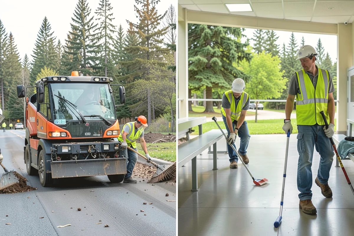 Litter & Grounds Policing in Monroe, Snohomish County, WA - Define the policing route and receptacle locations