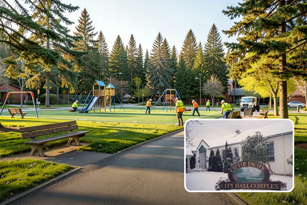 Litter & Grounds Policing in Pacific, King County, WA - Consistently clean entries and public plazas
