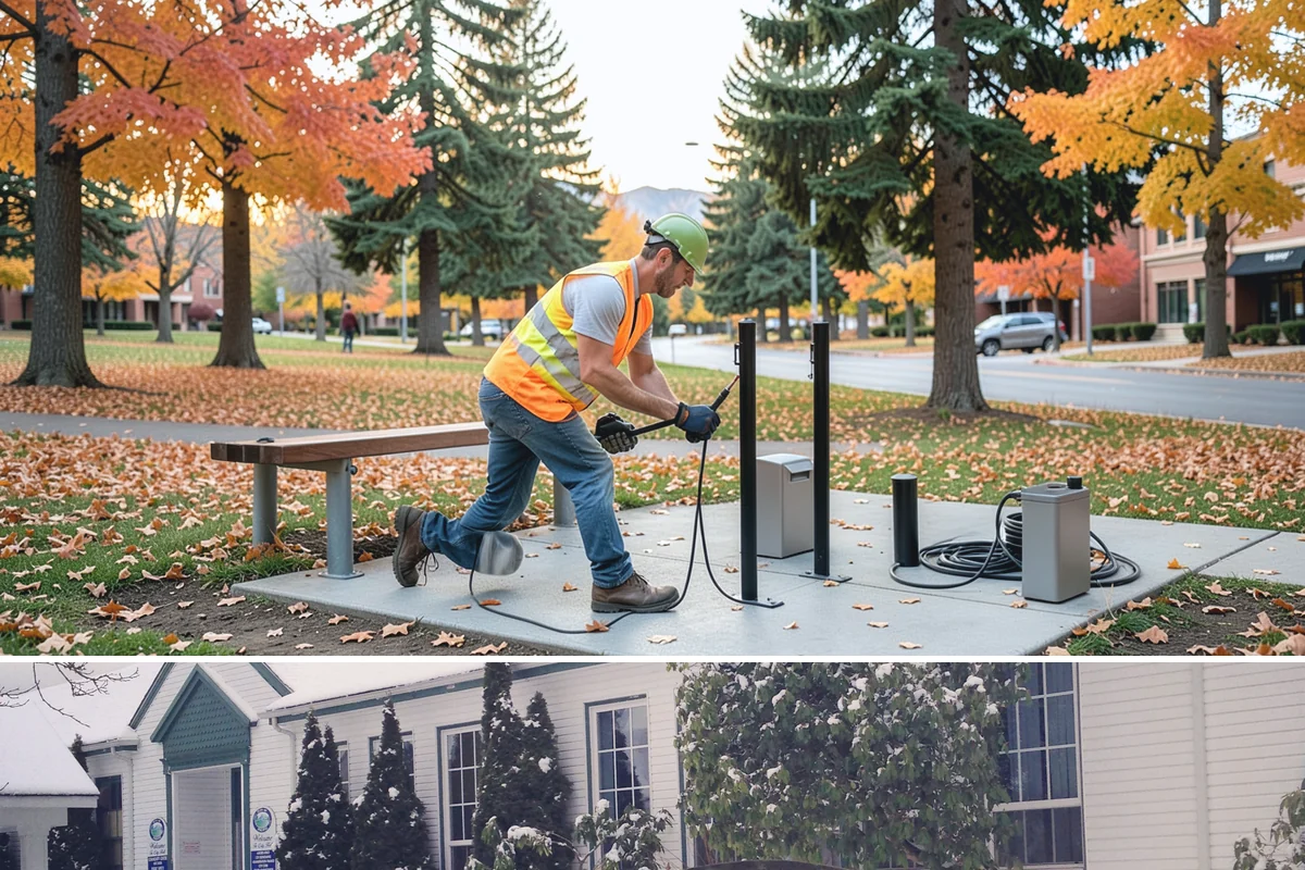 Litter & Grounds Policing in Pacific, King County, WA - Windblown debris and leaf litter peak in fall, while event traffic drives higher volumes through summer.