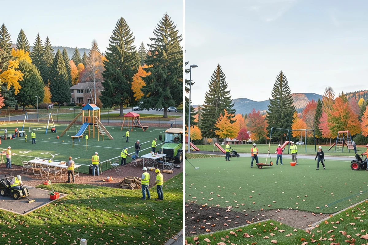 Litter & Grounds Policing in Redmond, King County, WA - Define the policing route and receptacle locations