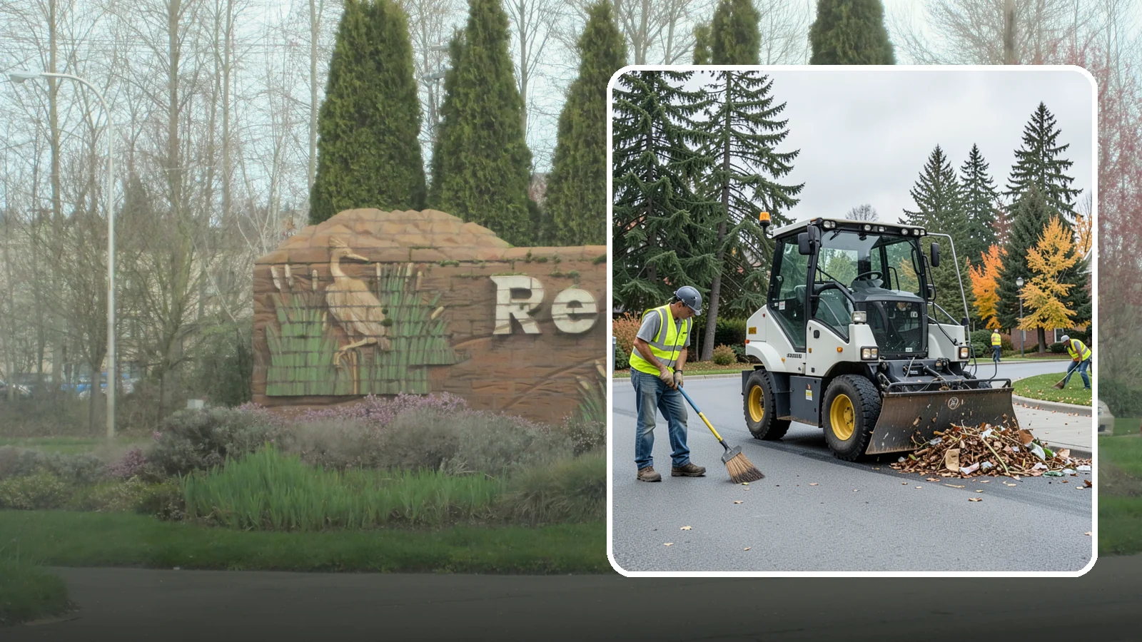 Litter & Grounds Policing in Renton, King County, WA - Routine litter policing keeps building entries, plazas, and surrounding grounds clean and orderly.