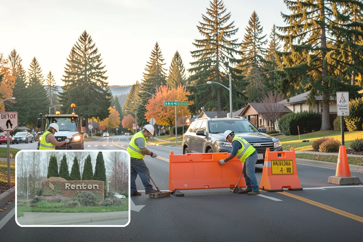 Litter & Grounds Policing in Renton, King County, WA - Consistently clean entries and public plazas