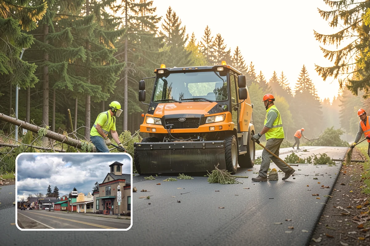 Litter & Grounds Policing in Roy, Pierce County, WA - Consistently clean entries and public plazas