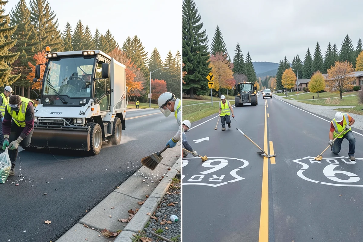 Litter & Grounds Policing in Skykomish, King County, WA - Define the policing route and receptacle locations