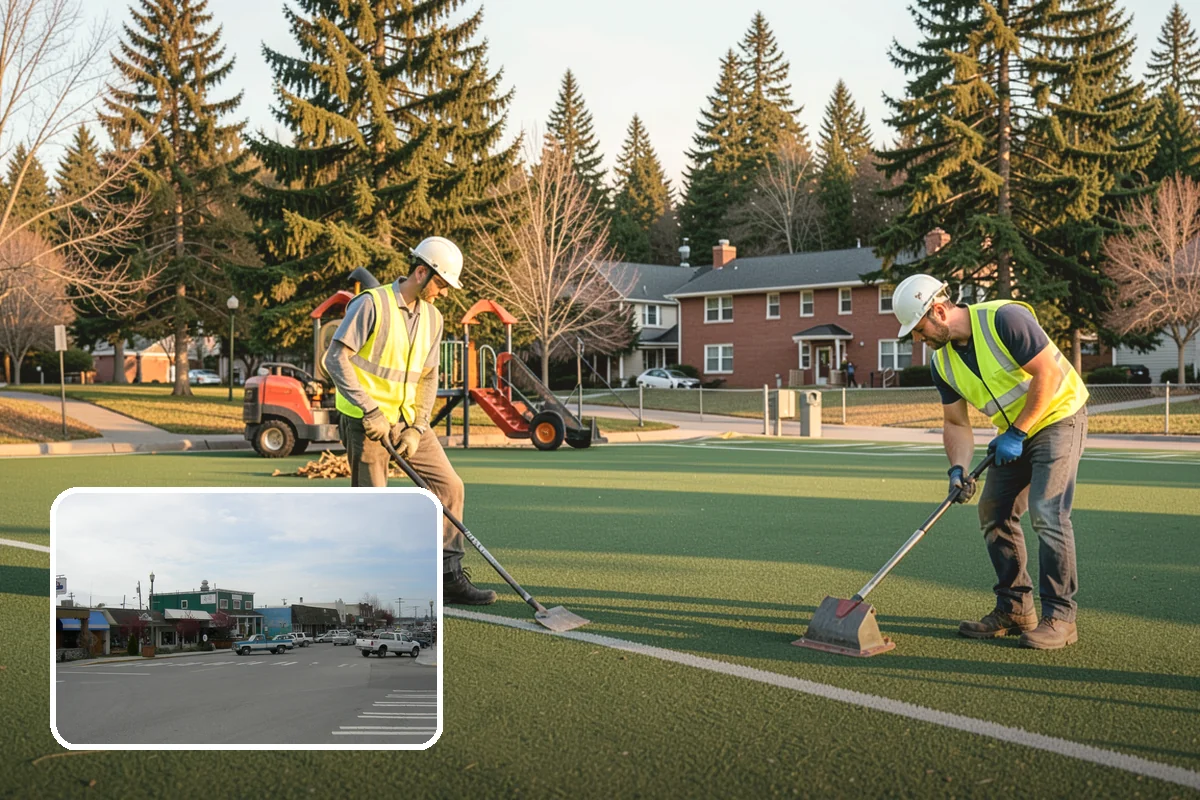 Litter & Grounds Policing in Stanwood, Snohomish County, WA - Consistently clean entries and public plazas