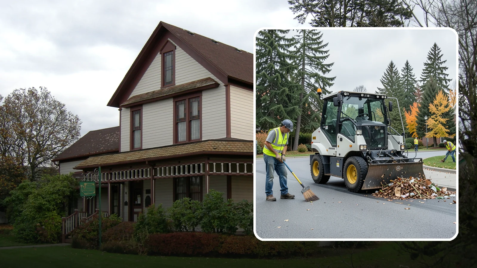 Litter & Grounds Policing in Sumner, Pierce County, WA - Routine litter policing keeps building entries, plazas, and surrounding grounds clean and orderly.