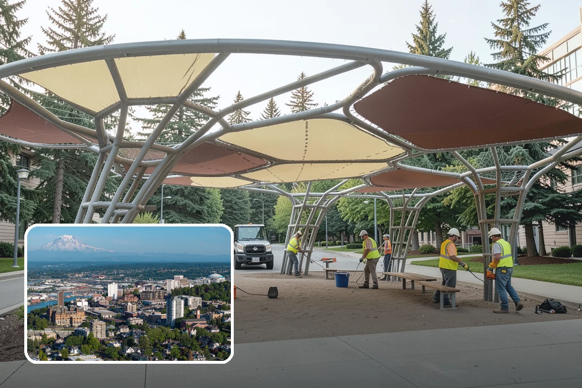 Litter & Grounds Policing in Tacoma, Pierce County, WA - Consistently clean entries and public plazas