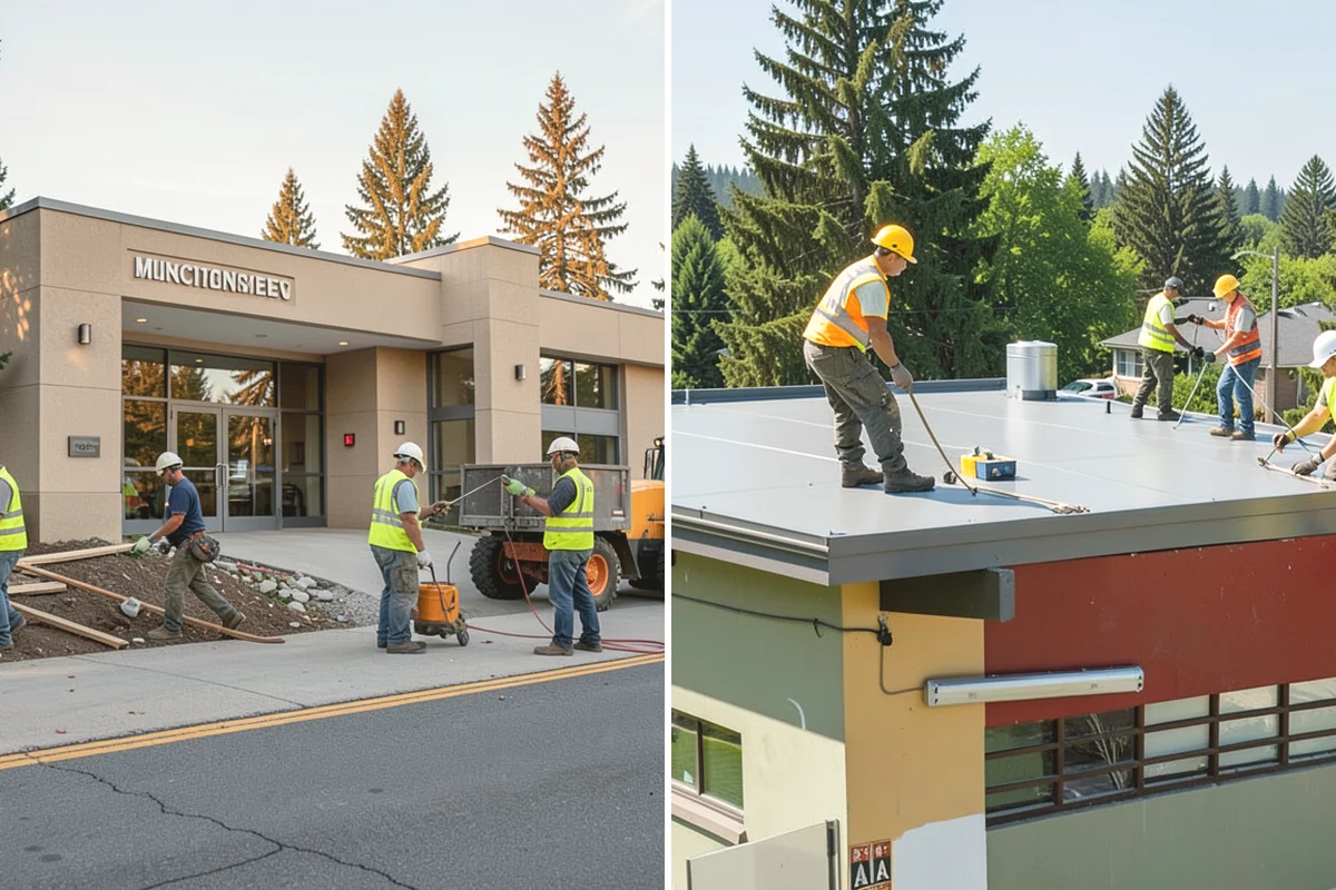 Litter & Grounds Policing in University Place, Pierce County, WA - Define the policing route and receptacle locations