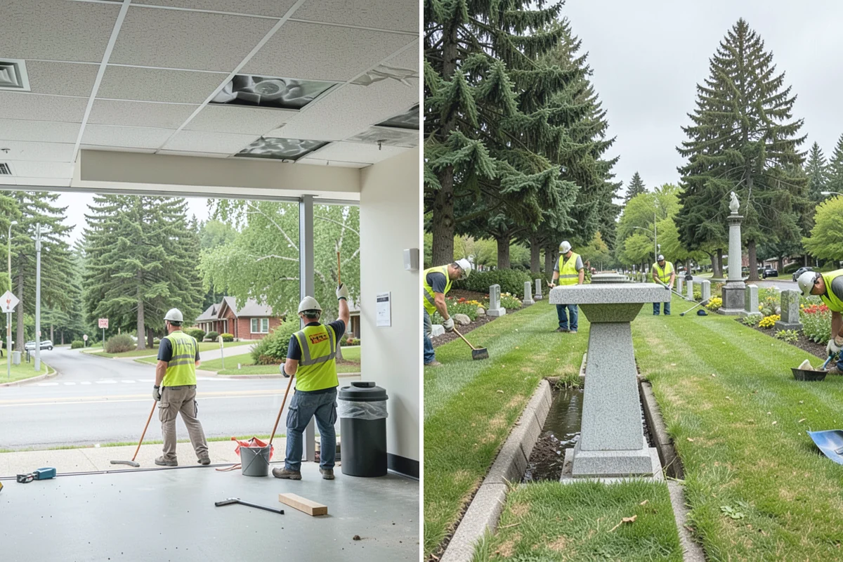 Litter & Grounds Policing in Woodinville, King County, WA - Define the policing route and receptacle locations