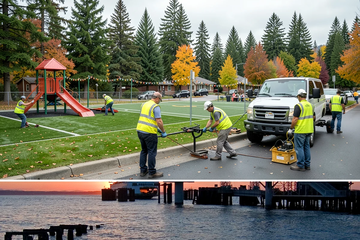 Lock & Door Hardware Service in Edmonds, Snohomish County, WA - Wet-season swelling and temperature shifts increase door binding and hardware adjustment needs.