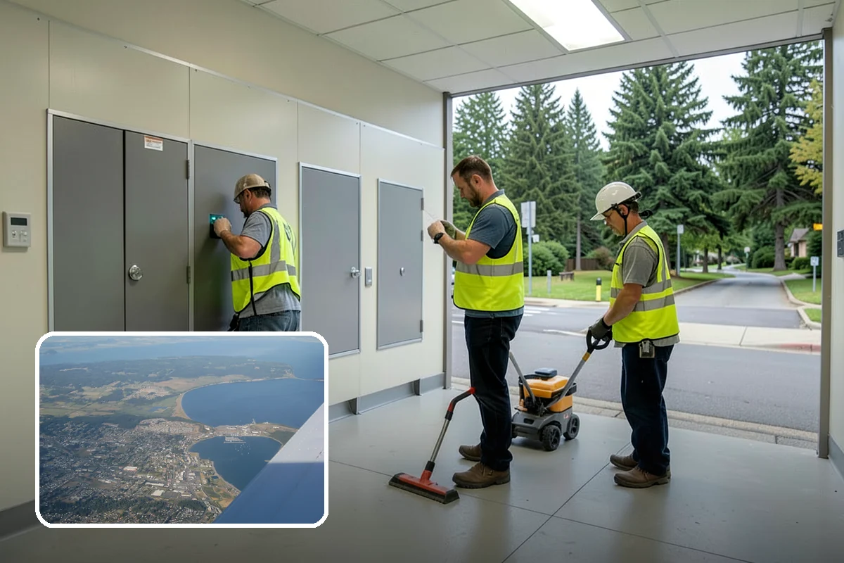 Lock & Door Hardware Service in Oak Harbor, Island County, WA - Maintains secure, controlled access to public buildings