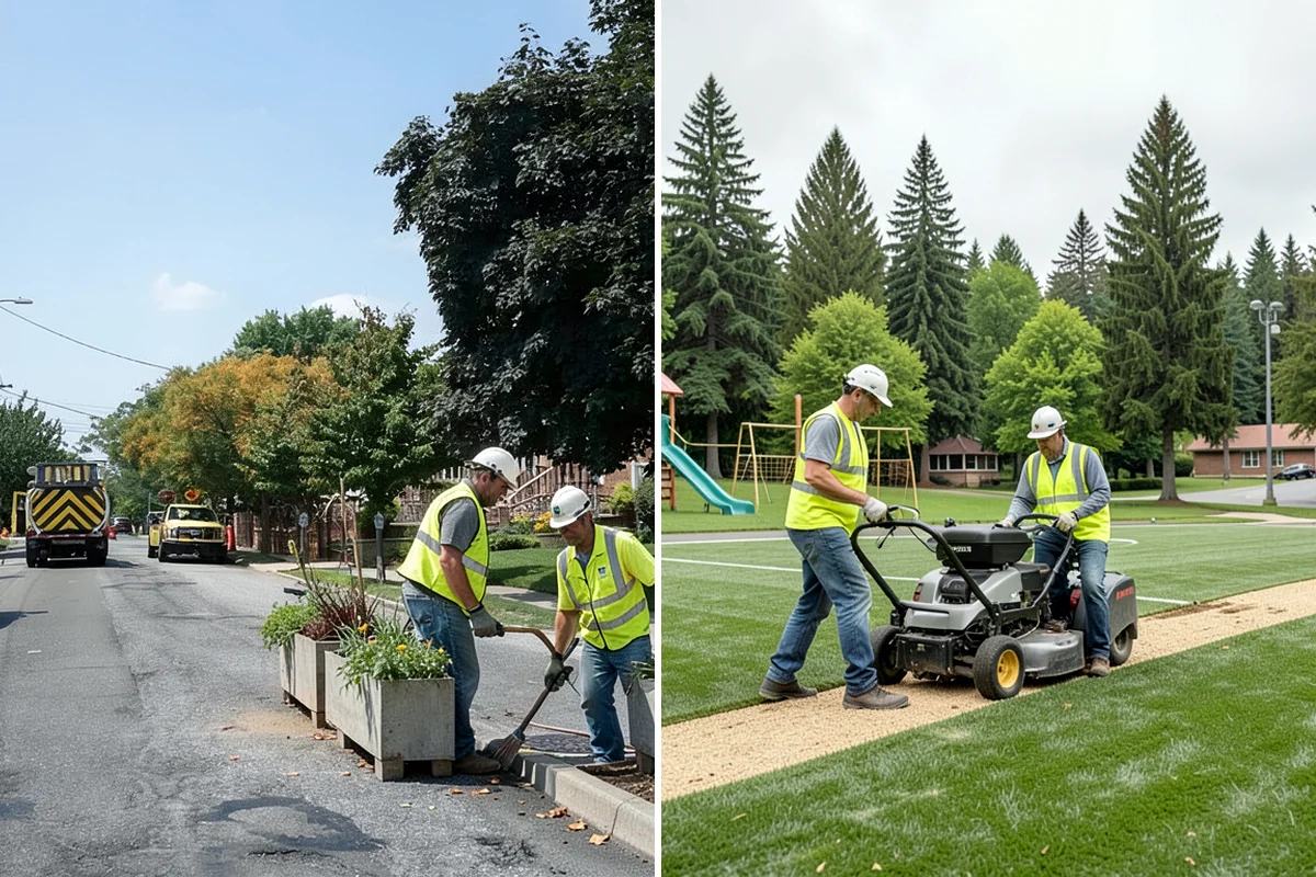 Manhole Adjustment in Arlington, Snohomish County, WA - Survey casting elevations against finished grade