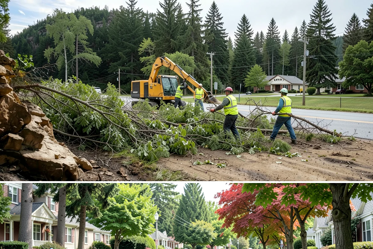 Manhole Adjustment in Beaux Arts Village, King County, WA - Manhole adjustments are typically scheduled with dry-weather paving projects for proper material placement and cure.