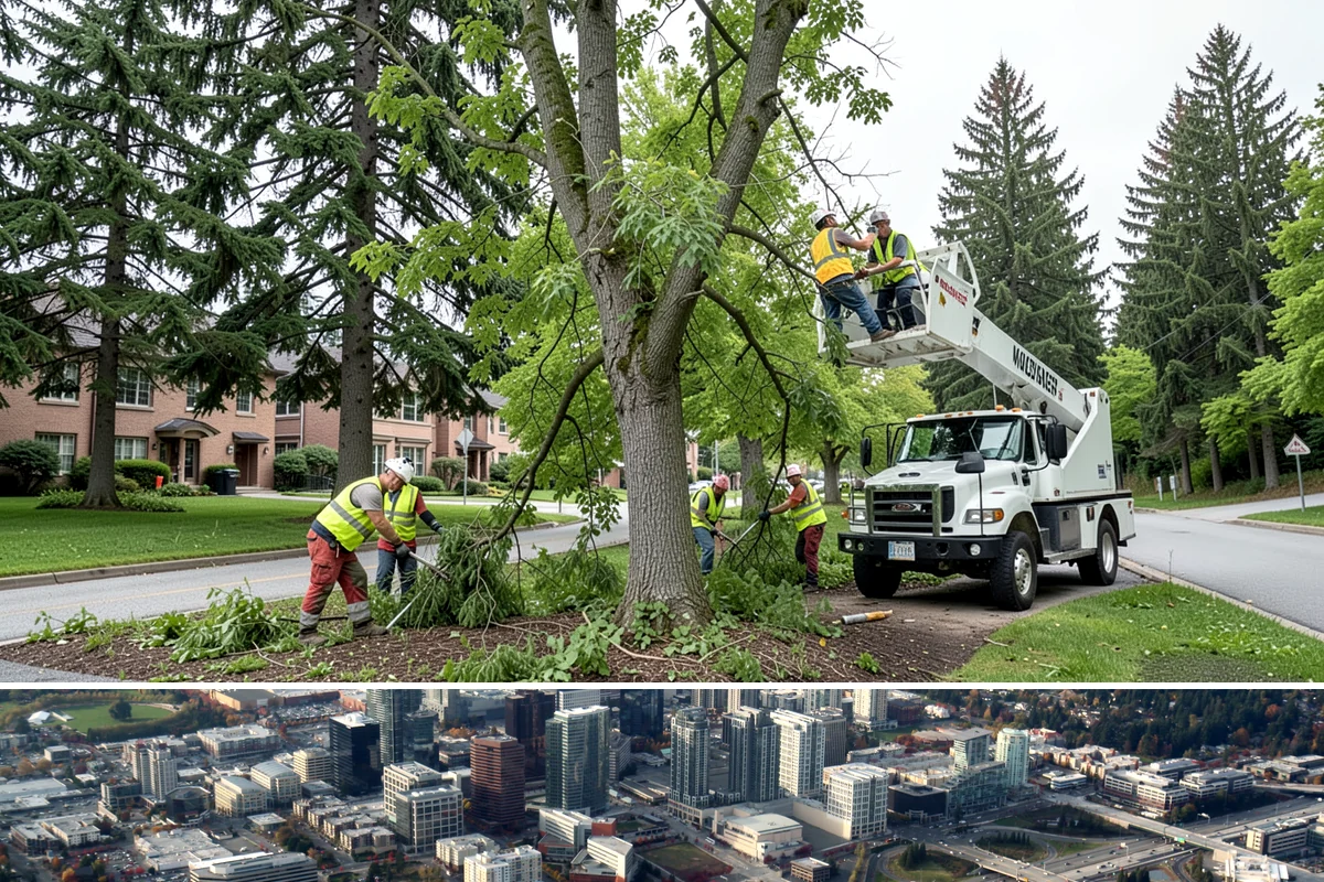 Manhole Adjustment in Bellevue, King County, WA - Manhole adjustments are typically scheduled with dry-weather paving projects for proper material placement and cure.