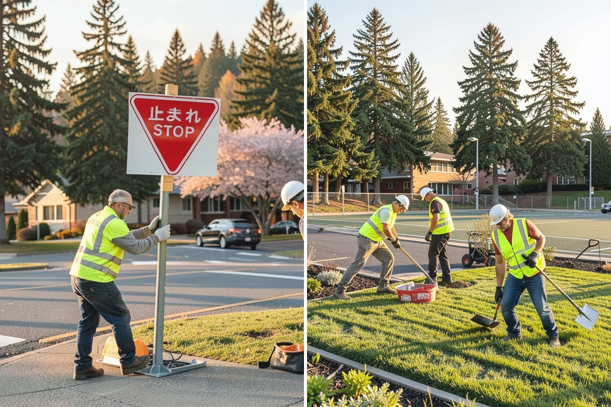 Manhole Adjustment in Des Moines, King County, WA - Survey casting elevations against finished grade