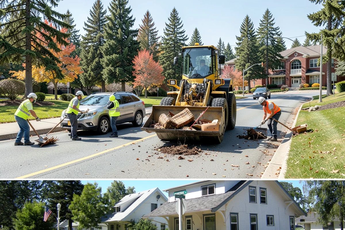 Manhole Adjustment in DuPont, Pierce County, WA - Manhole adjustments are typically scheduled with dry-weather paving projects for proper material placement and cure.