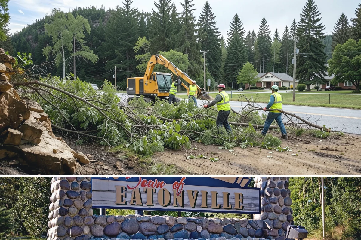 Manhole Adjustment in Eatonville, Pierce County, WA - Manhole adjustments are typically scheduled with dry-weather paving projects for proper material placement and cure.
