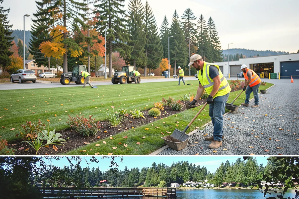 Manhole Adjustment in Federal Way, King County, WA - Manhole adjustments are typically scheduled with dry-weather paving projects for proper material placement and cure.