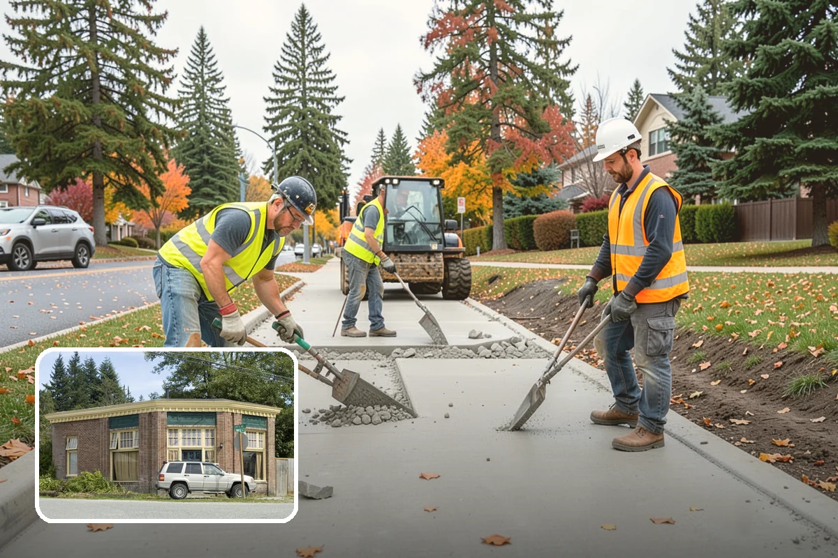 Manhole Adjustment in Hamilton, Skagit County, WA - Eliminates ride hazards from out-of-grade castings