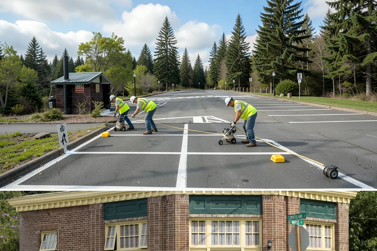 Manhole Adjustment in Hamilton, Skagit County, WA - Manhole adjustments are typically scheduled with dry-weather paving projects for proper material placement and cure.
