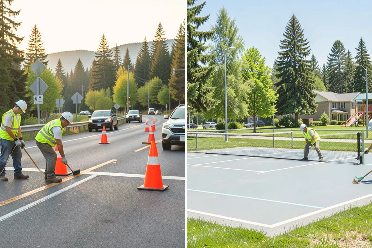 Manhole Adjustment in Index, Snohomish County, WA - Survey casting elevations against finished grade