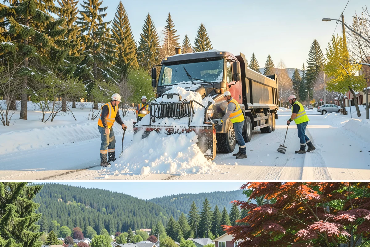 Manhole Adjustment in Index, Snohomish County, WA - Manhole adjustments are typically scheduled with dry-weather paving projects for proper material placement and cure.