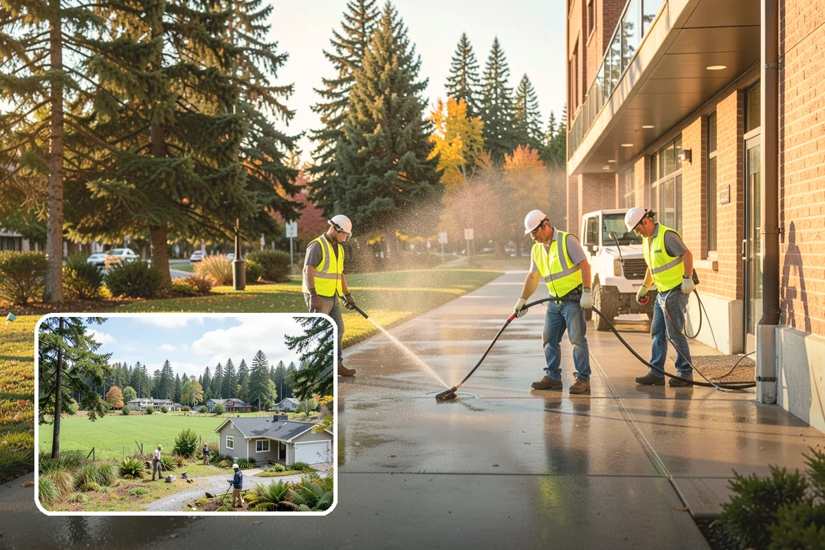 Manhole Adjustment in Lyman, Skagit County, WA - Eliminates ride hazards from out-of-grade castings
