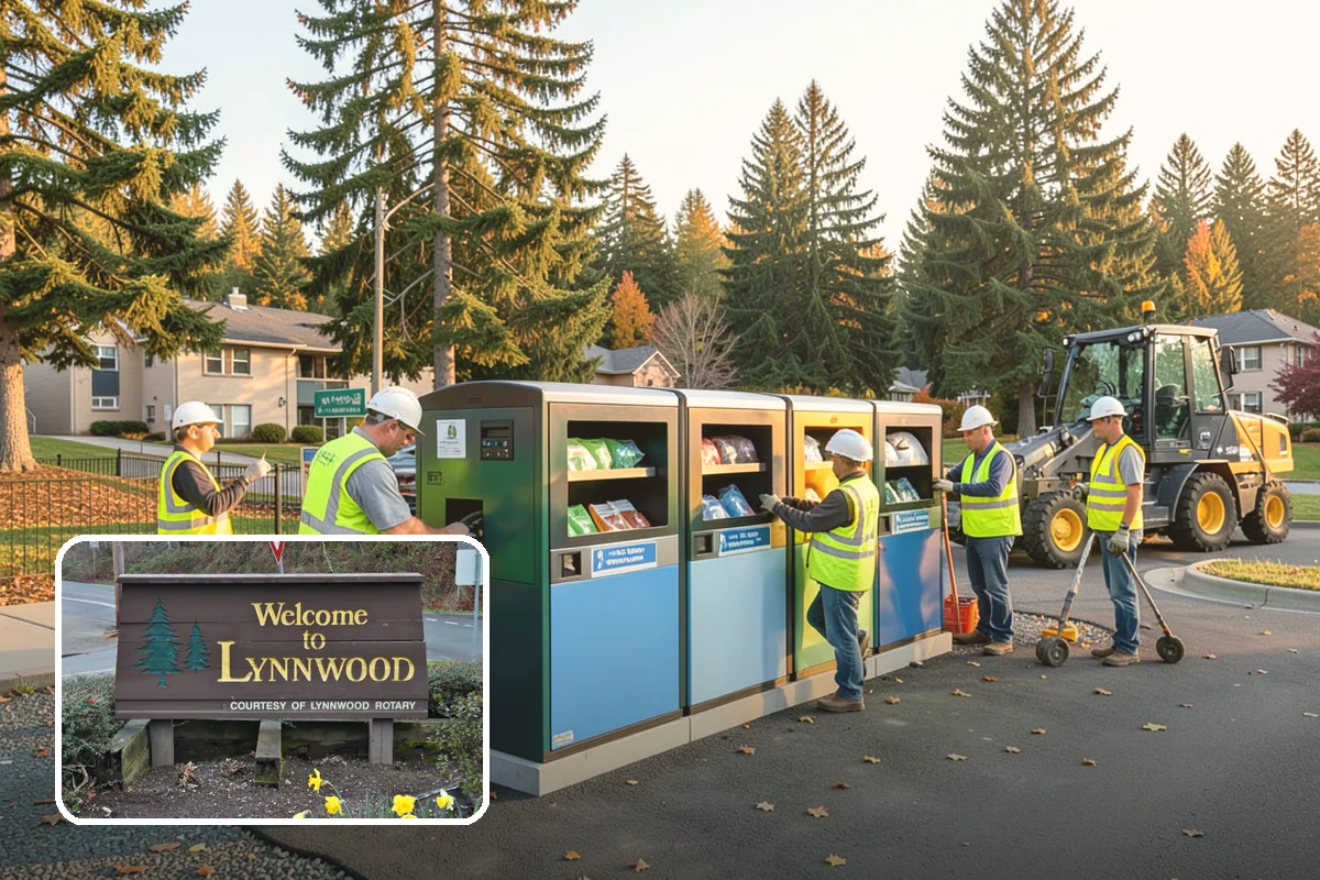 Manhole Adjustment in Lynnwood, Snohomish County, WA - Eliminates ride hazards from out-of-grade castings