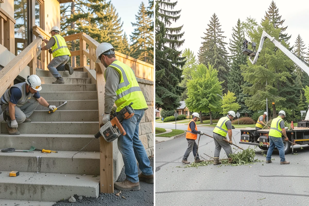 Manhole Adjustment in North Bend, King County, WA - Survey casting elevations against finished grade