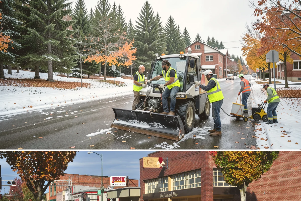 Manhole Adjustment in Puyallup, Pierce County, WA - Manhole adjustments are typically scheduled with dry-weather paving projects for proper material placement and cure.