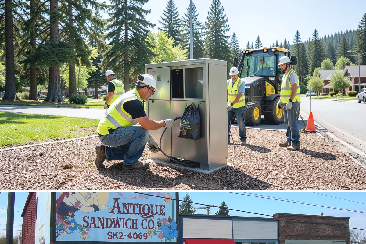 Manhole Adjustment in Ruston, Pierce County, WA - Manhole adjustments are typically scheduled with dry-weather paving projects for proper material placement and cure.